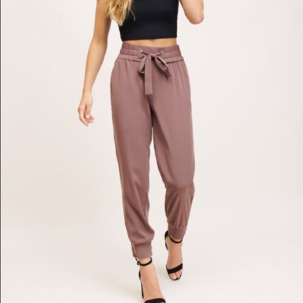 Dynamite Paper Bag Pants